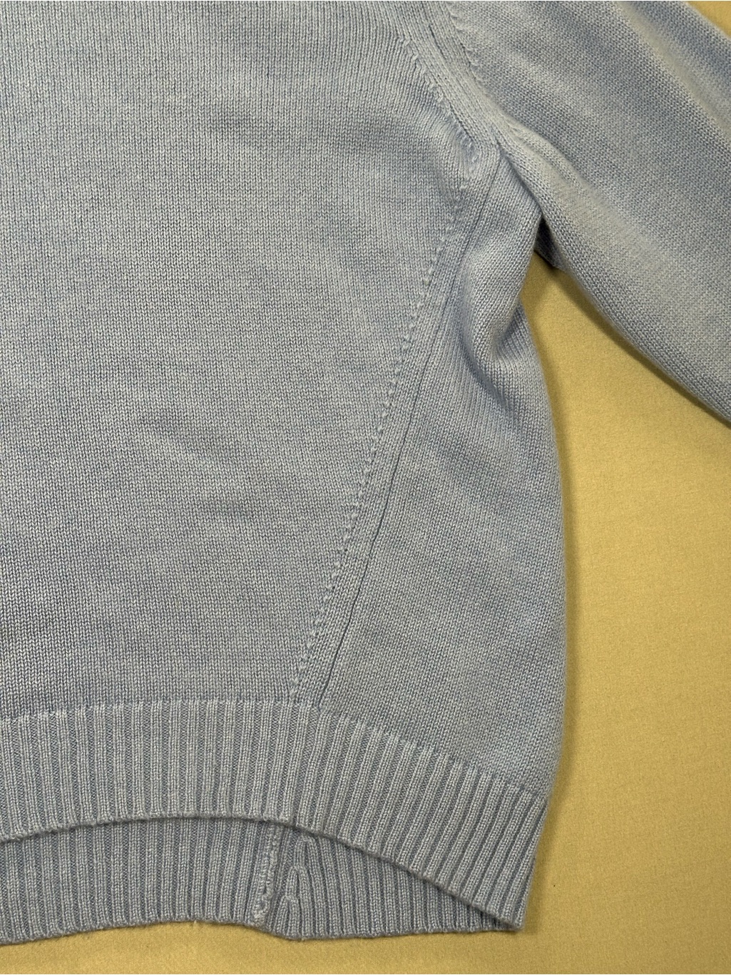 Organic John Patrick Merino+Cashmere Crew Sweater - Womens Large — image 7 of 8